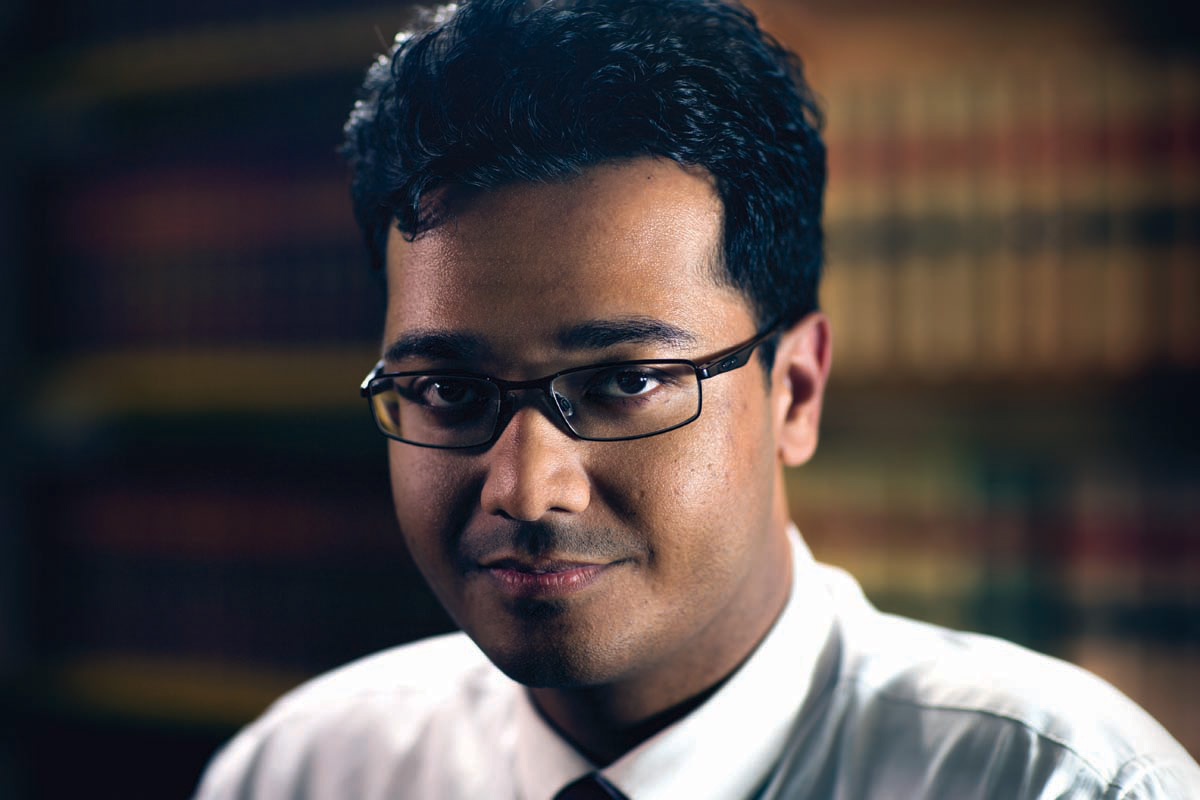 Studio portrait photograph of Kevin Kadirgamar. - click to view larger image