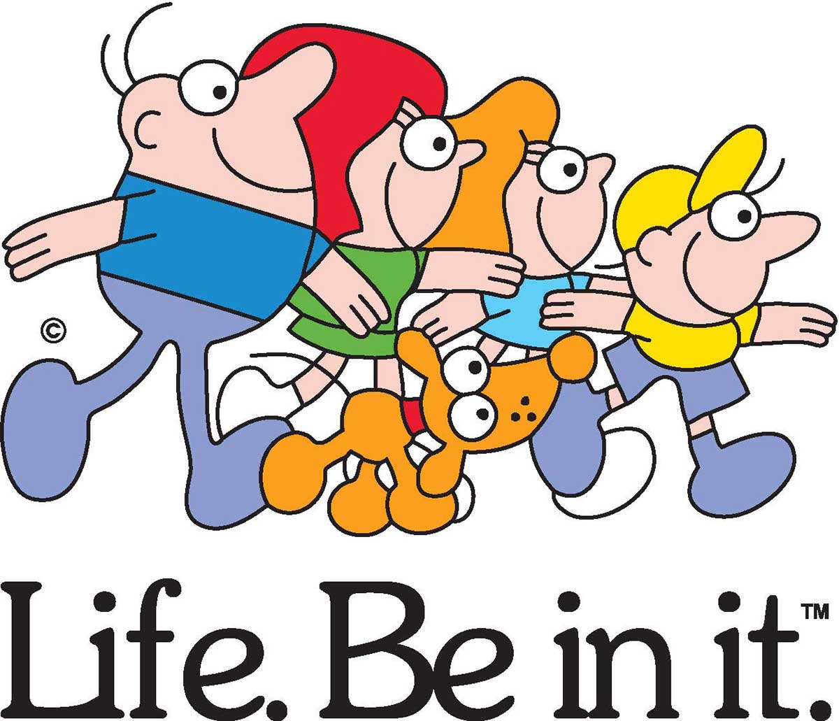 Life. Be in it. logo.