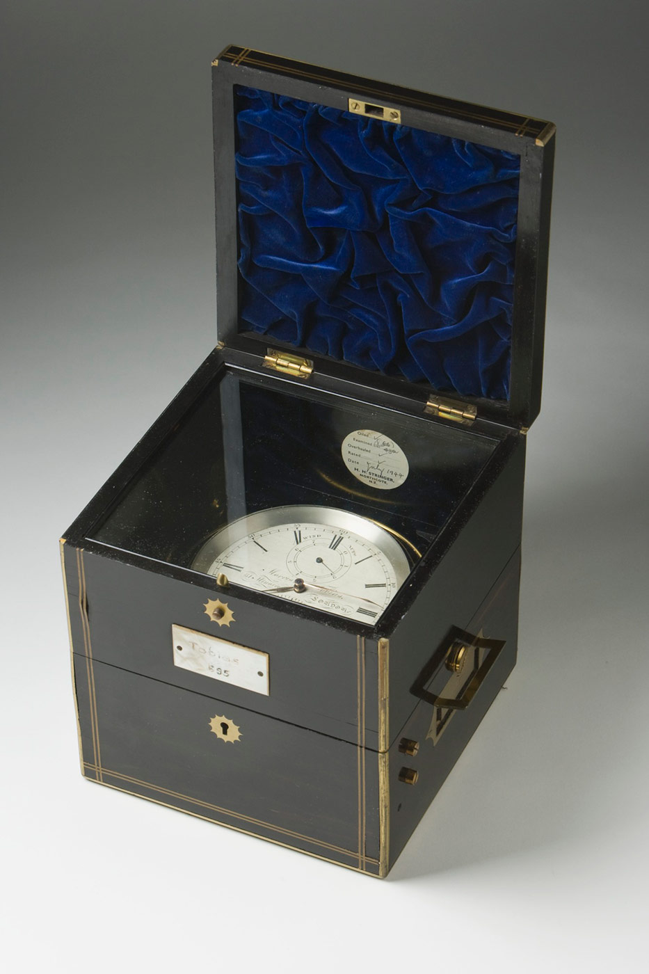 A colour image of a chronometer. - click to view larger image