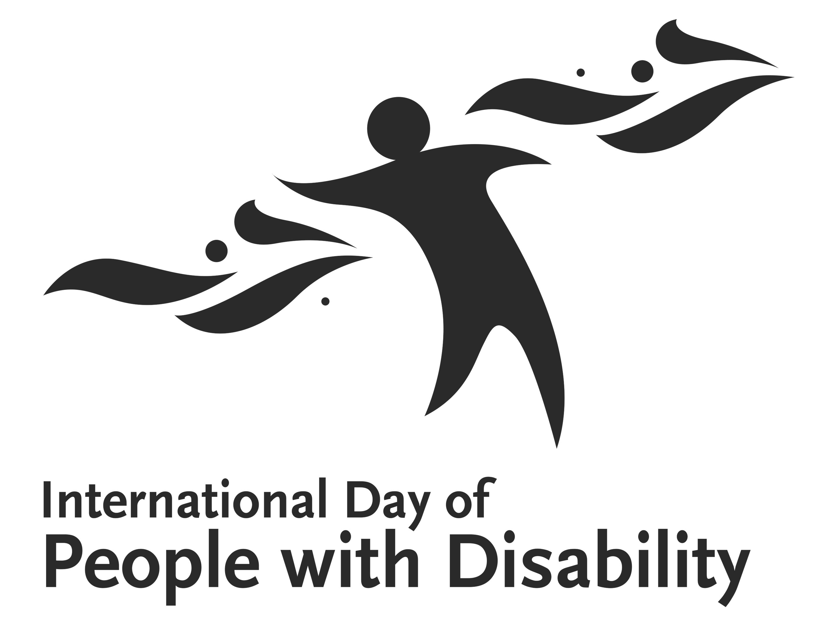 Logo of International Day of People with Disability.