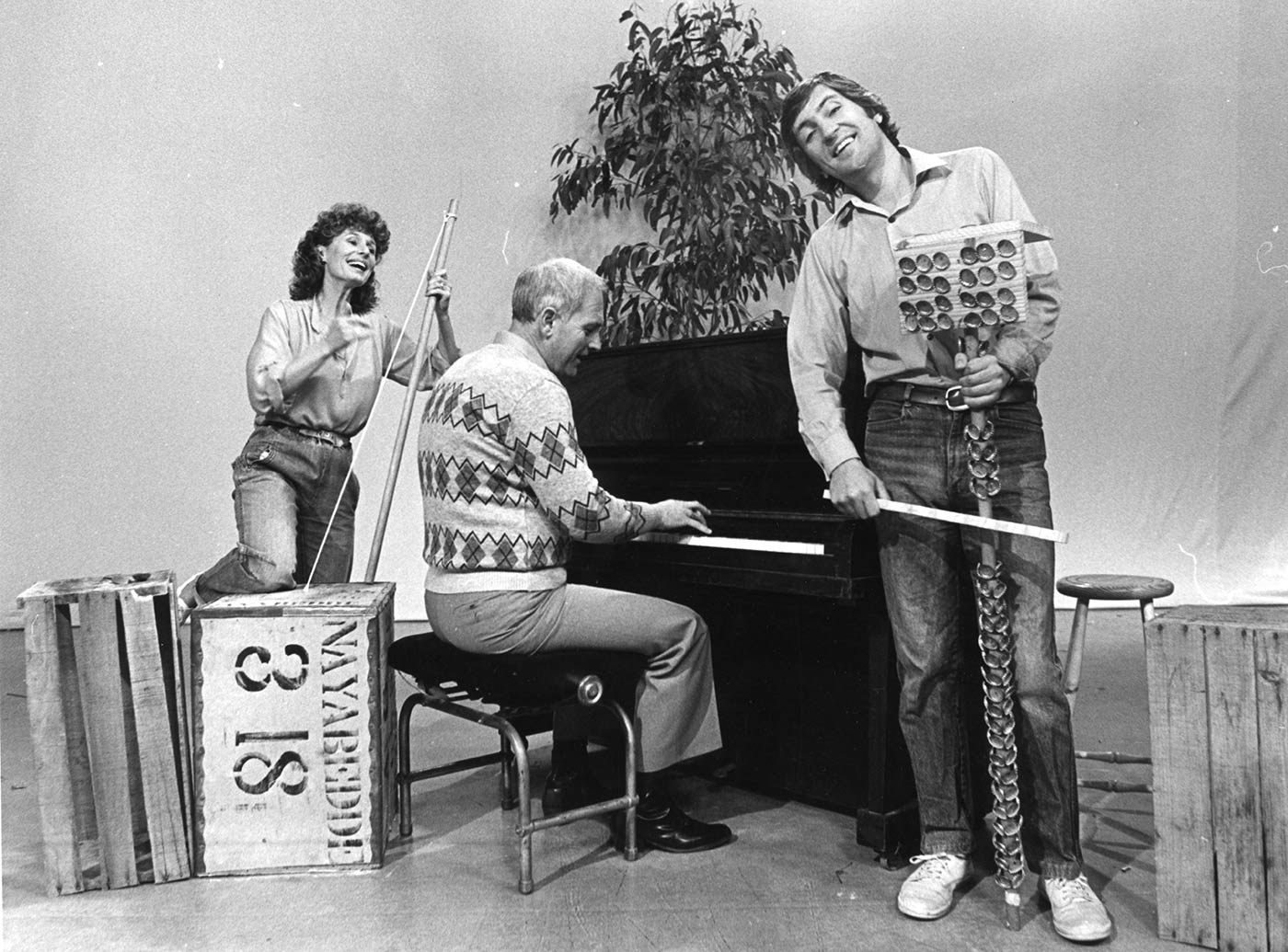 Benita Collings, Warren Carr and John Waters - click to view larger image