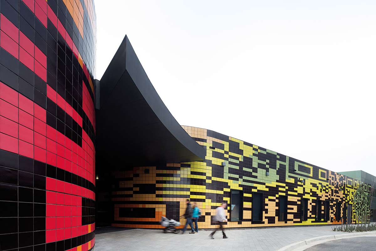 The Museum’s new administration building.