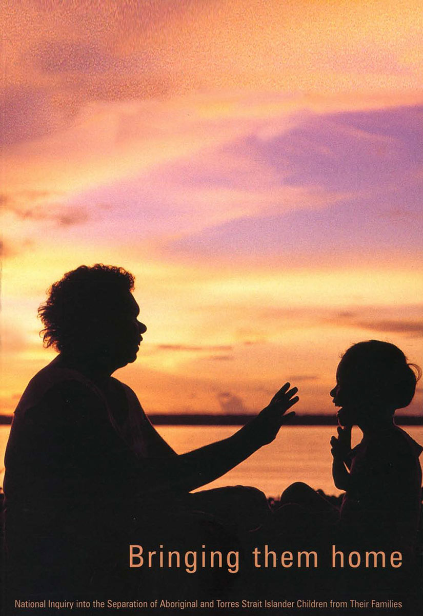 Cover from Bringing them home report - click to view larger image