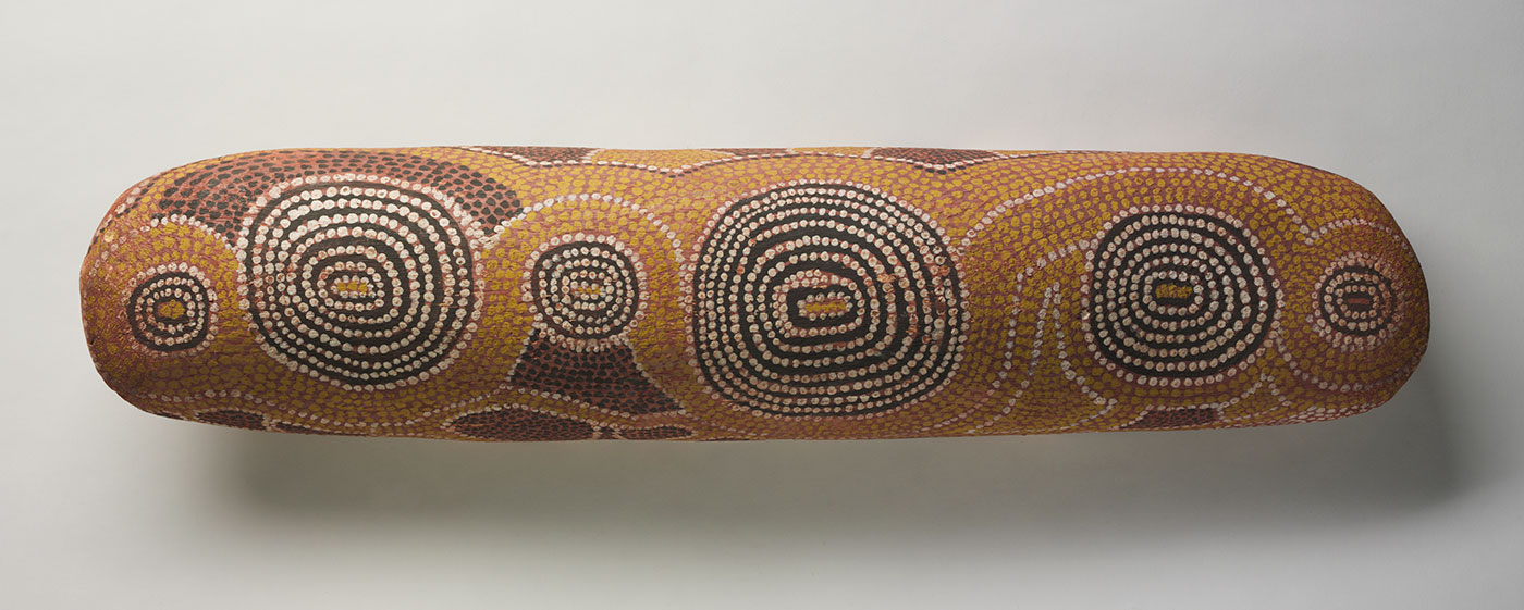 Lampintjanya container 1978 made by Shorty Lungkarta Tjungurrayi. - click to view larger image