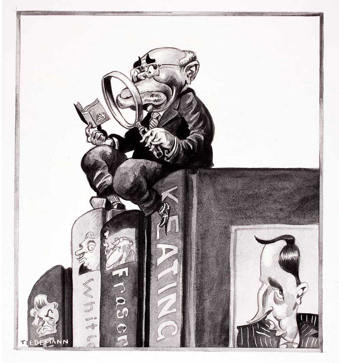 Political cartoon. - click to view larger image