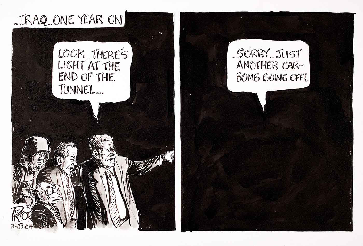 Political cartoon. - click to view larger image