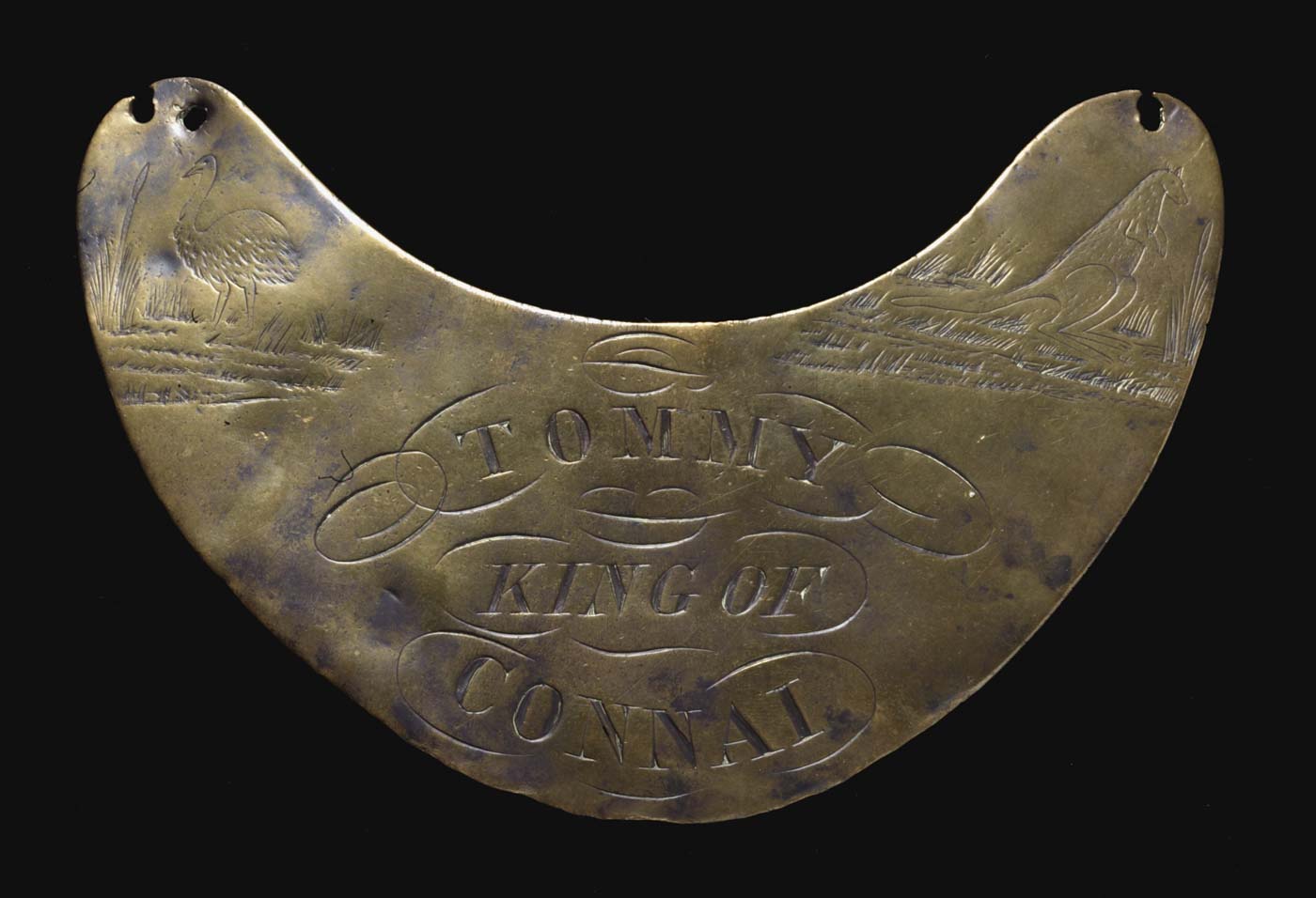 Engraved breastplate. - click to view larger image