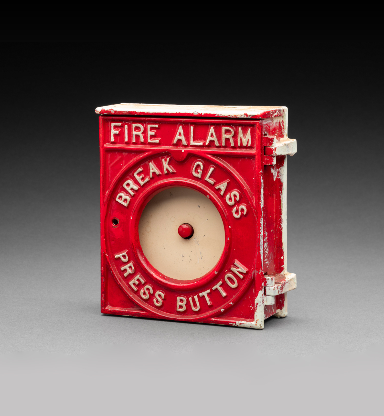 Fire alarm from an Antarctic research station