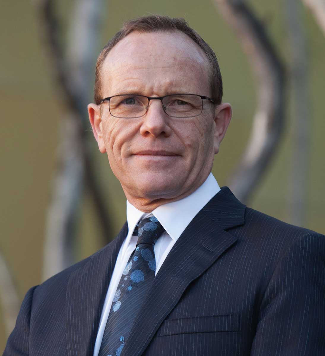 Portrait of Andrew Sayers.