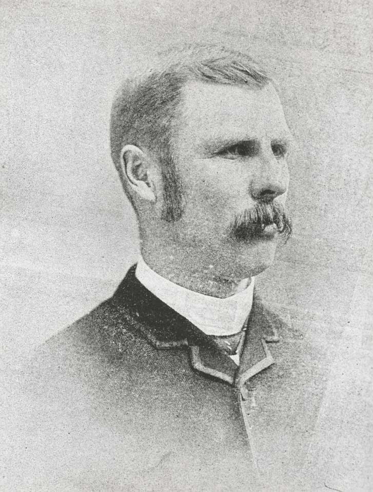 portrait of moustached gent, probably in his thirties