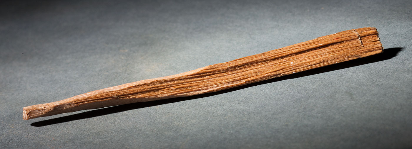 Long stick with tapered end. - click to view larger image