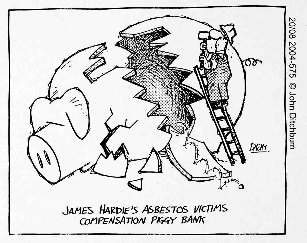 Political cartoon. - click to view larger image