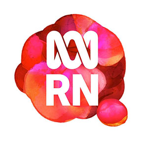 A logo block for Radio National and Canberra Writers Festival.