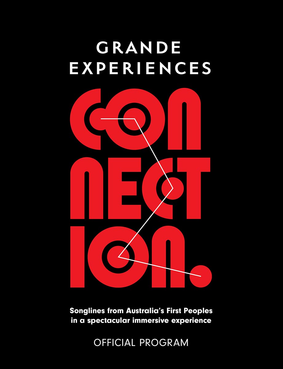 Cover for the Grande Experiences Connection official program. - click to view larger image