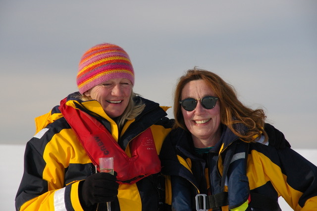 Photo of Coral Tulloch and Alison Lester