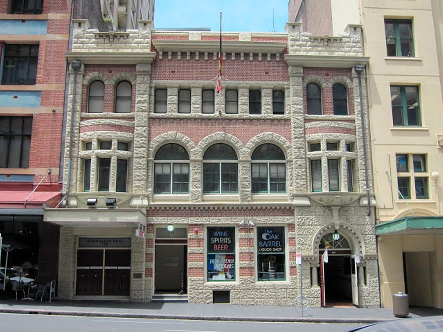 The Australian Hall in central Sydney.