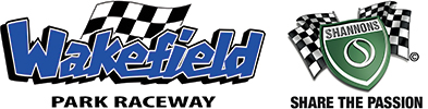 logo block for Wakefield Park Raceway and Shannons