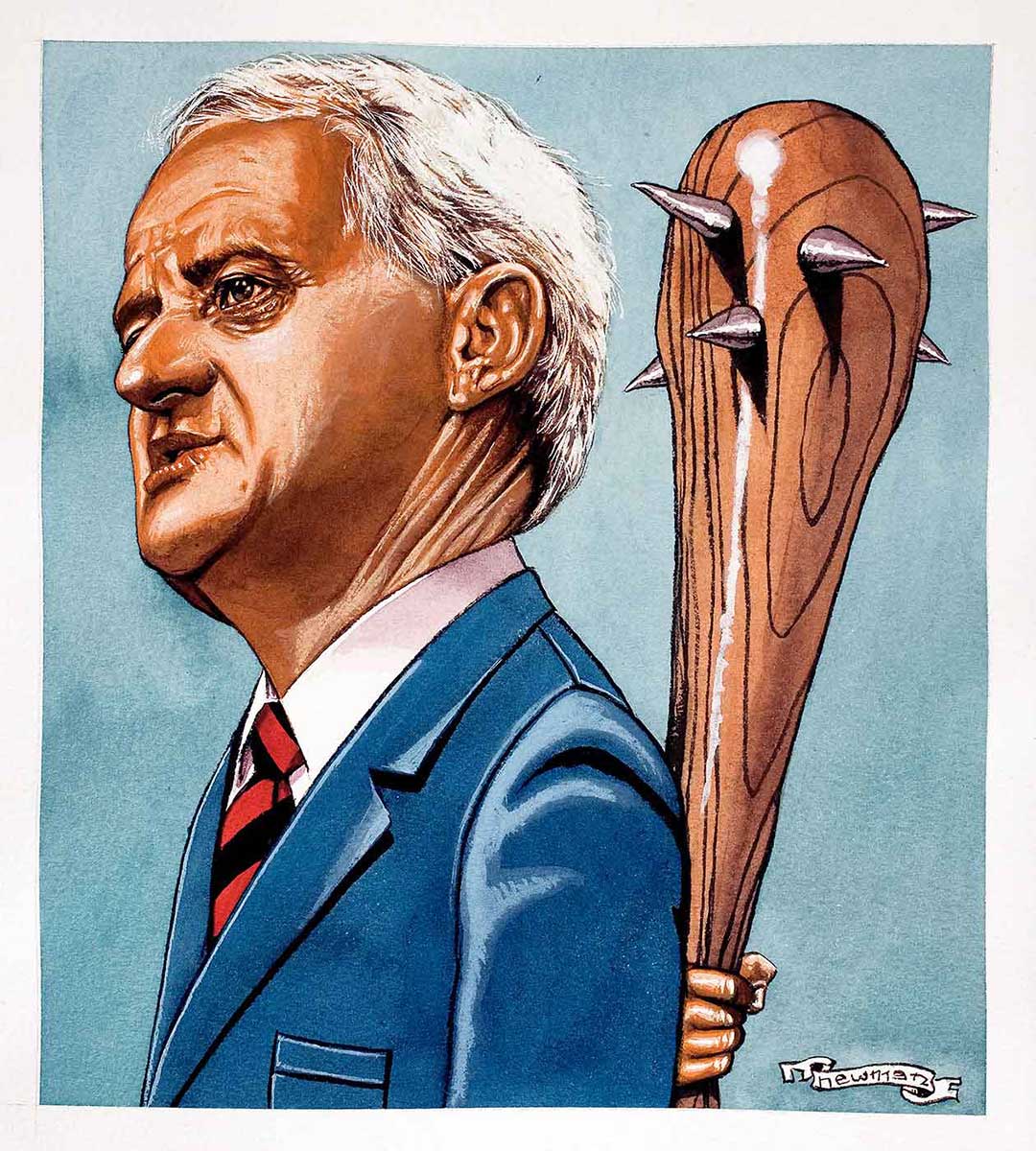 Political cartoon. - click to view larger image
