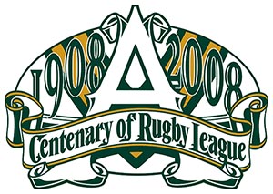 Centenary of rugby league logo