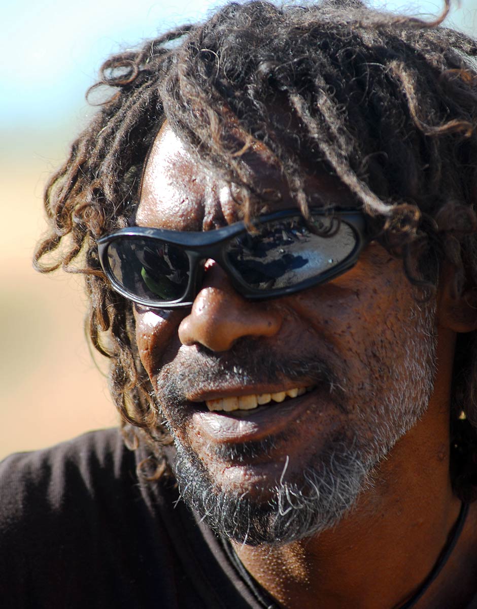 Portrait of Putuparri Tom Lawford. - click to view larger image