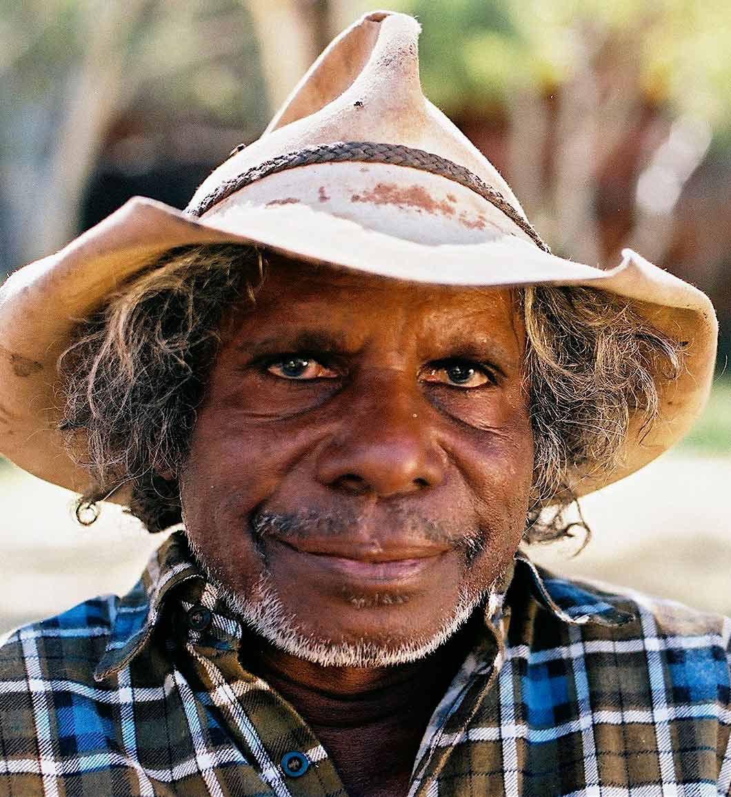 Portrait of Jawurji Mervyn Street. - click to view larger image