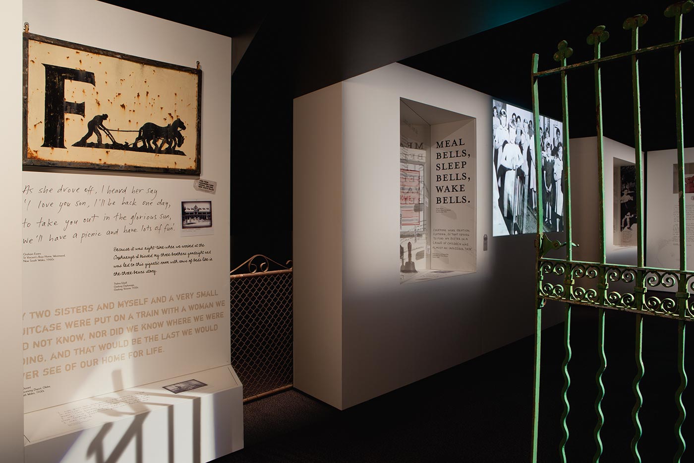 View of the Inside exhibition at the National Museum of Australia. - click to view larger image