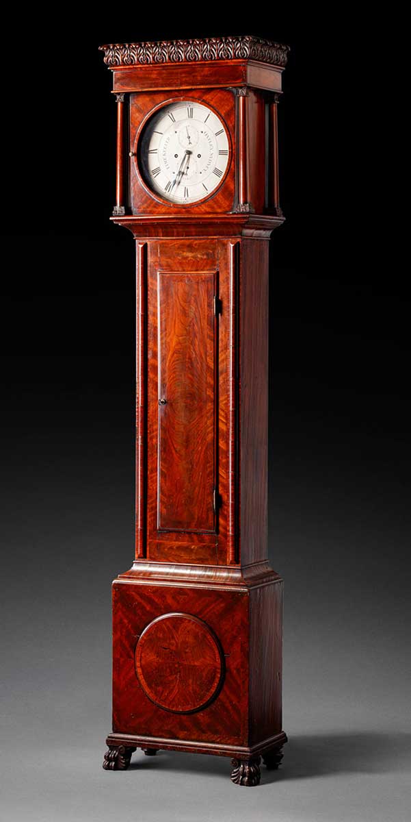 Long case clock. - click to view larger image