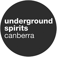 Logo for Underground Spirits Canberra.
