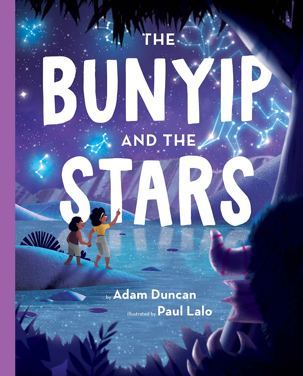 Cover for The Bunyip and the Stars by Adam Duncan.