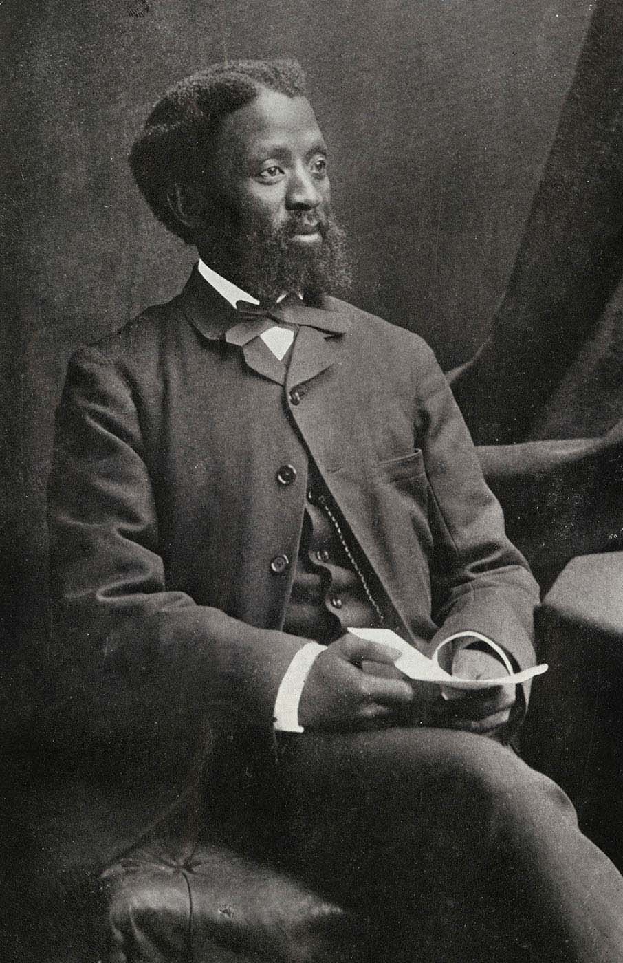 Portrait photograph of Xhosa Prebyterian minister John Knox Bokwe - click to view larger image