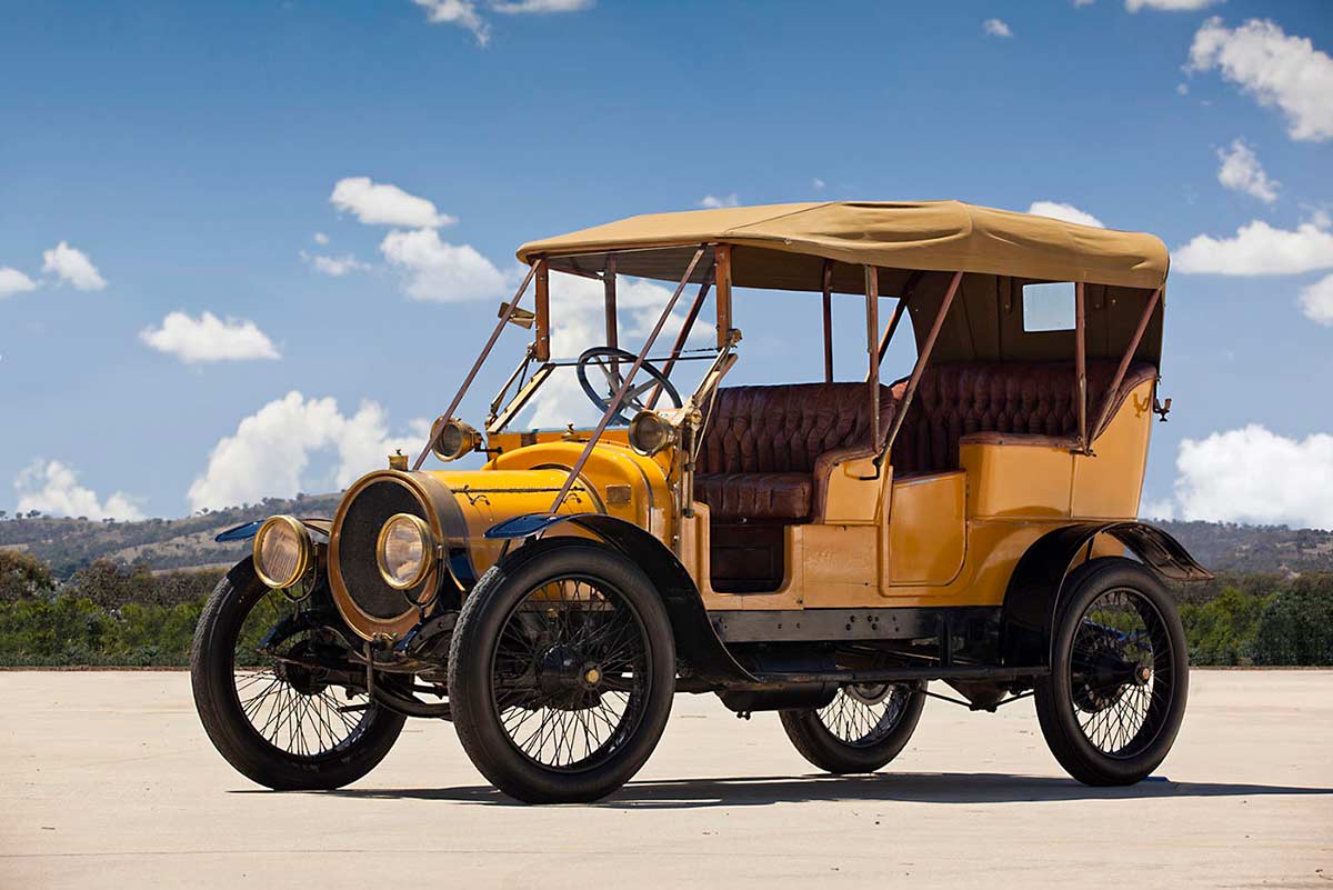 The restored Delaunay-Belleville tourer, 2013