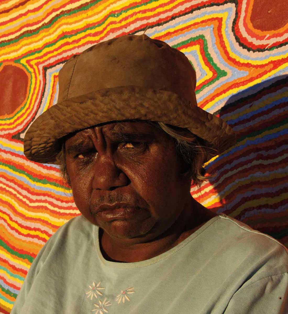 Colour portrait photo of a woman. - click to view larger image