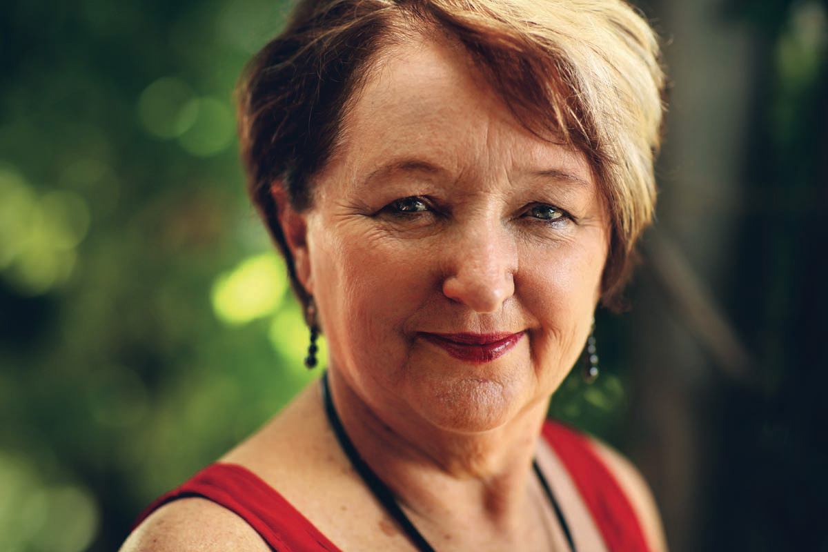 Studio portrait photograph of Kathleen Mazzella OAM. - click to view larger image