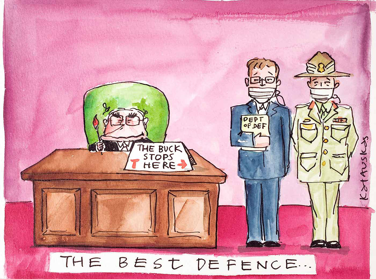 Political cartoon. - click to view larger image