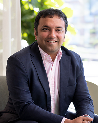 Portrait of Amit Singh.