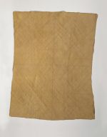  piece of very fine matting made of light brown plantain leaf fibres.