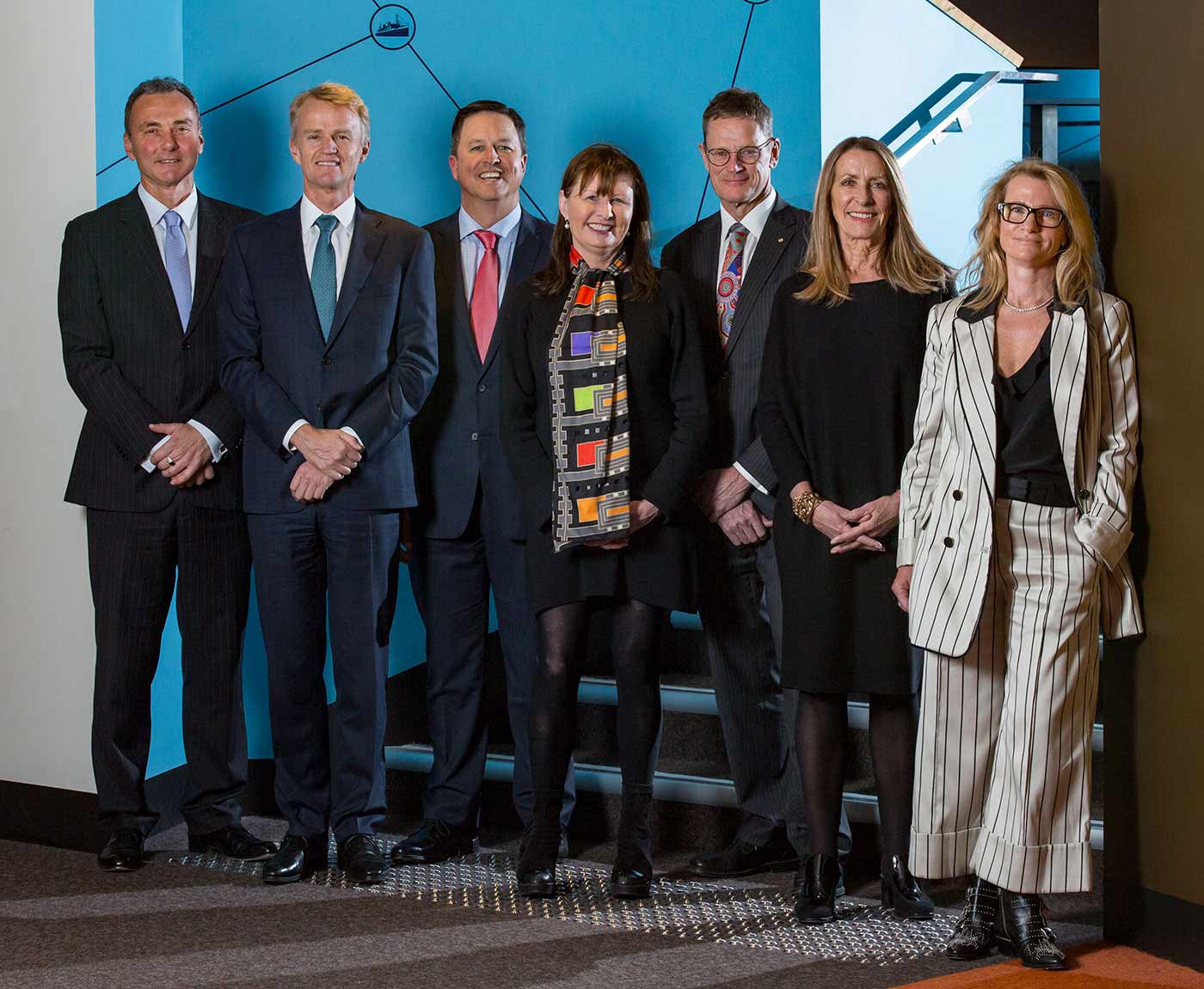 Group portrait of the Museum's Council members.