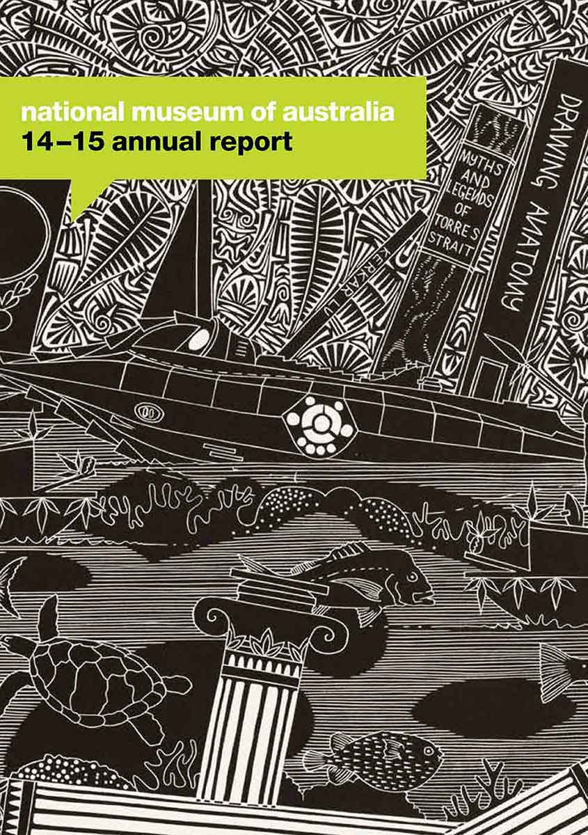 Cover photograph: Navigating narrative, Nemo’s encounter in the Torres Strait (2012). Linocut by Brian Robinson.