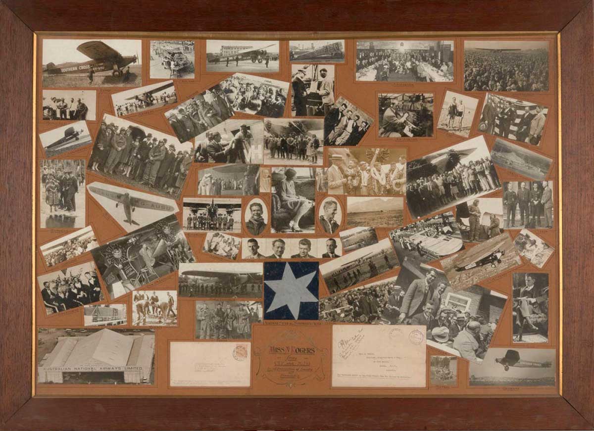 Composite collection of photographs and memorabilia