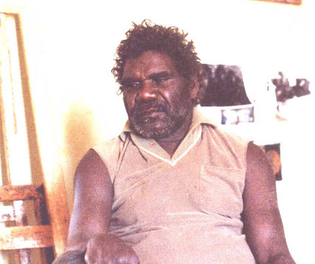 Portrait photo of an Aboriginal Australian man. - click to view larger image