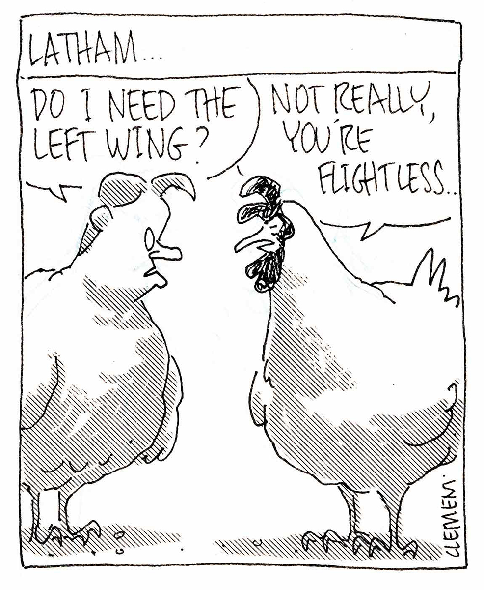 Political cartoon. - click to view larger image