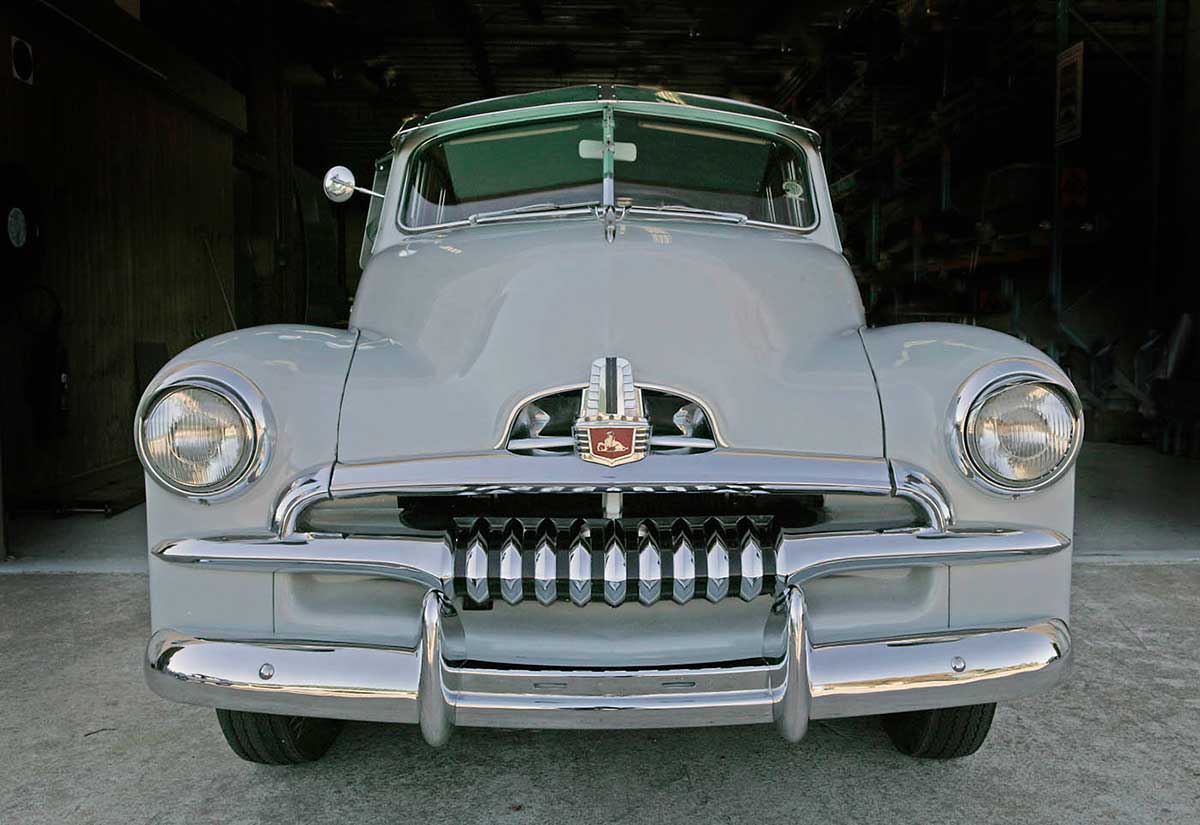 Front view of the FJ Holden. - click to view larger image