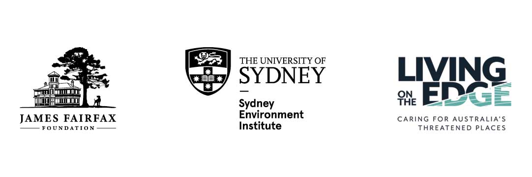 Logos: James Fairfax Foundation and The University of Sydney.