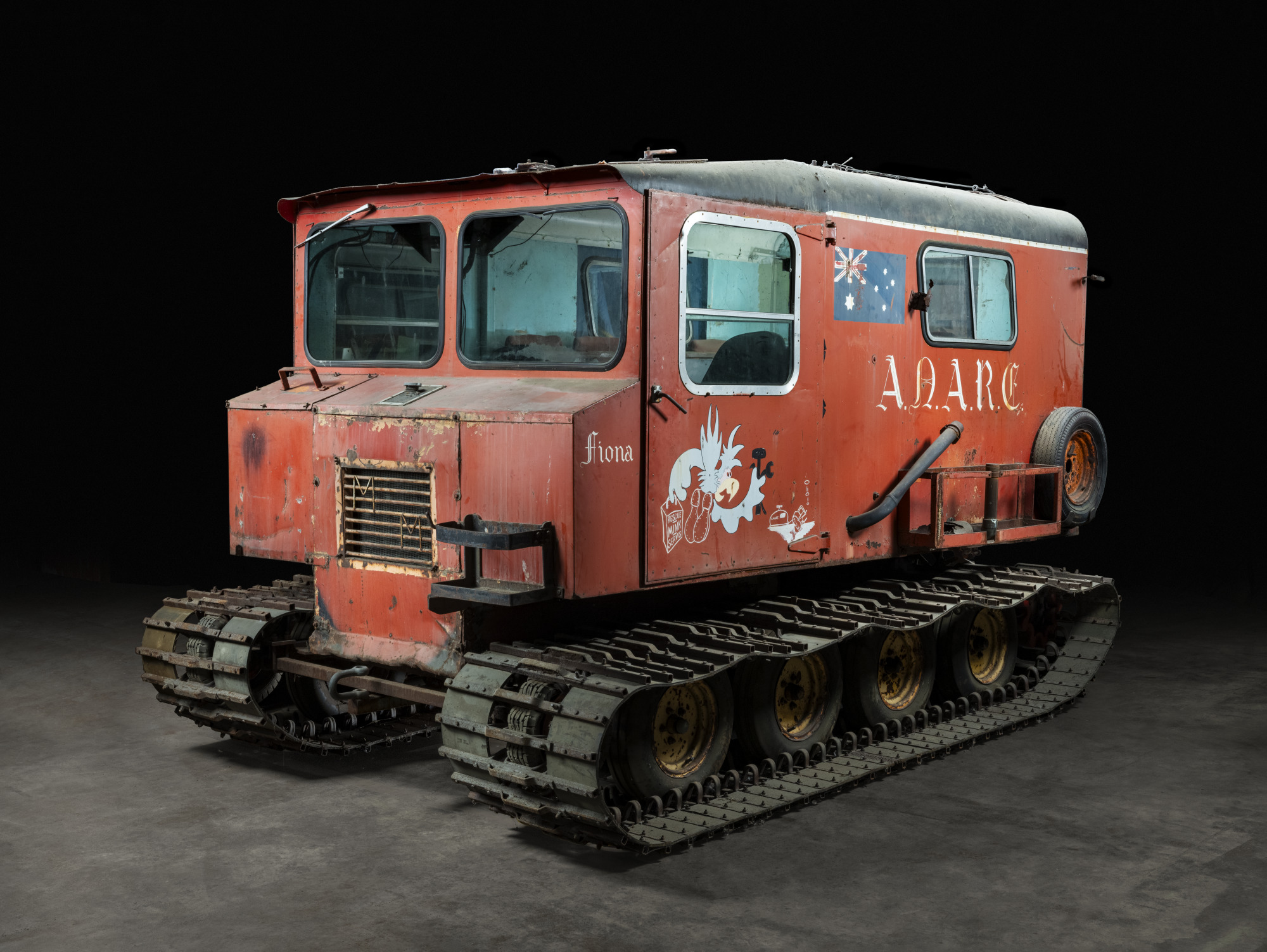 Mole Mink oversnow vehicle, Mole Engineering, Sydney, 1975