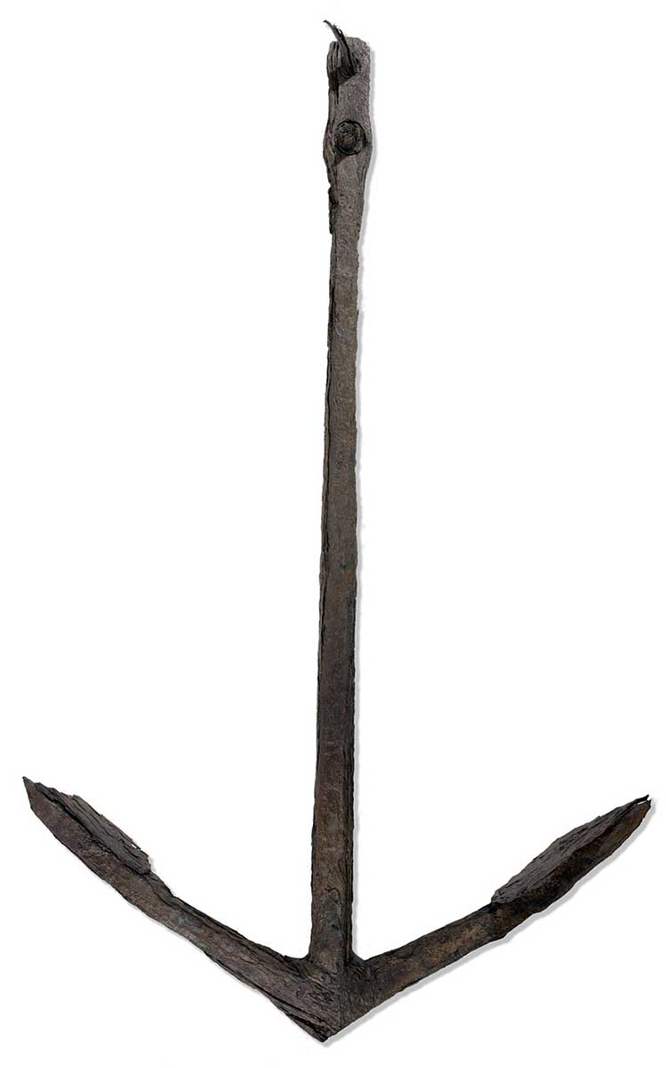 A ship's anchor - click to view larger image