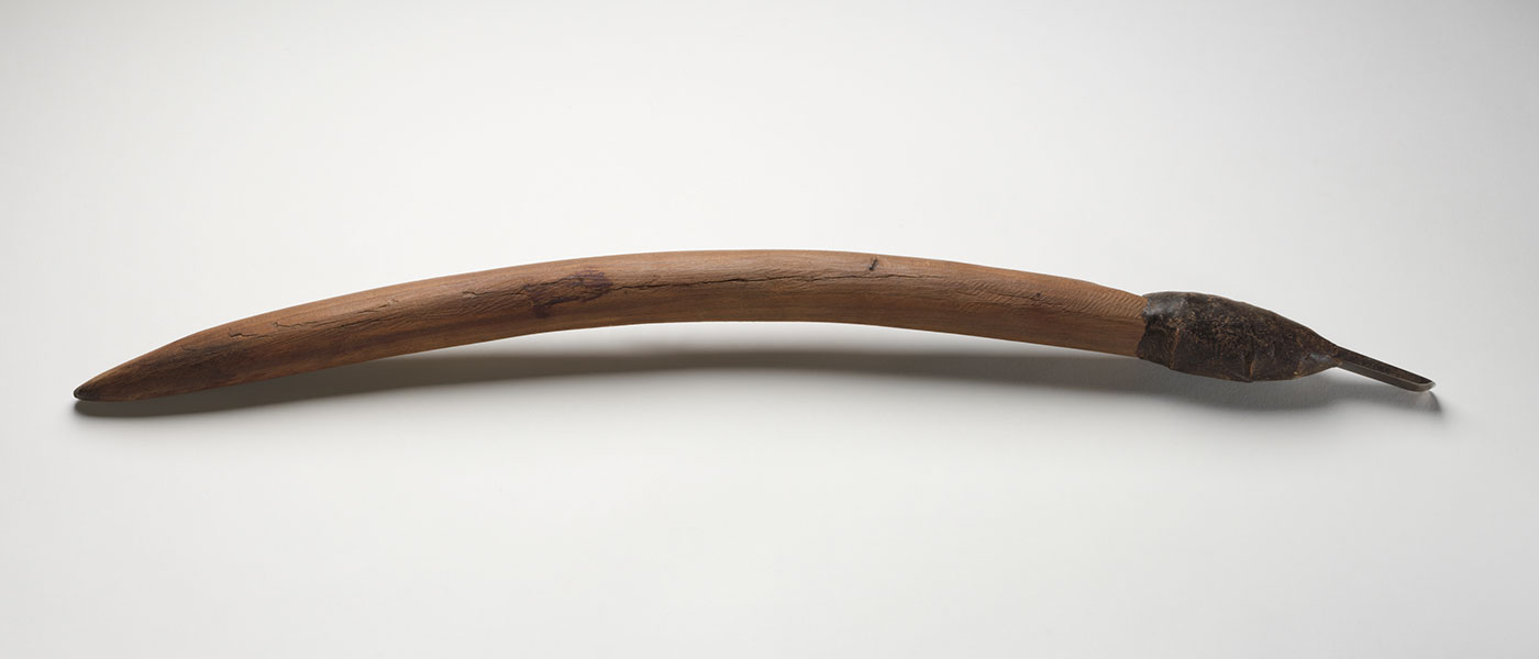 Chisel 1972 made by Paddy Tjangala. - click to view larger image