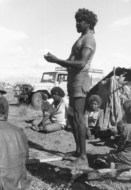 Portrait photo of an Aboriginal Australian man. - click to view larger image