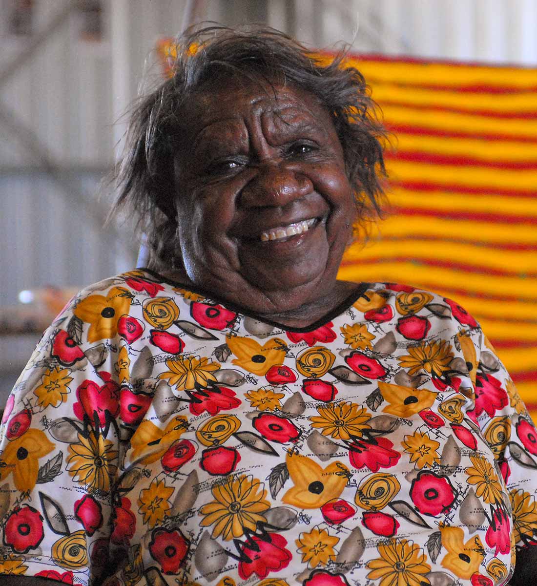 Portrait of Kanu Nancy Taylor. - click to view larger image