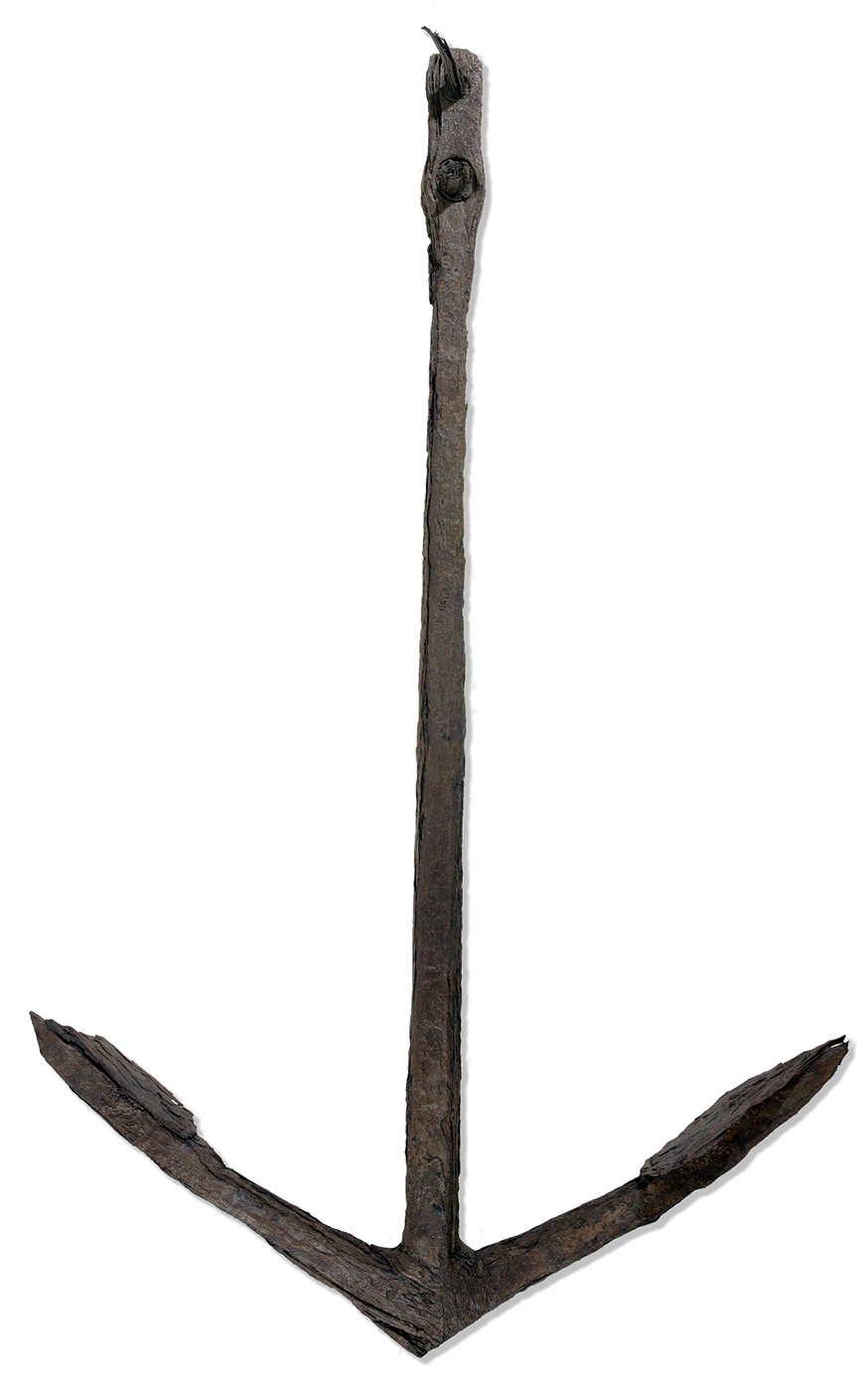A ship's anchor. - click to view larger image