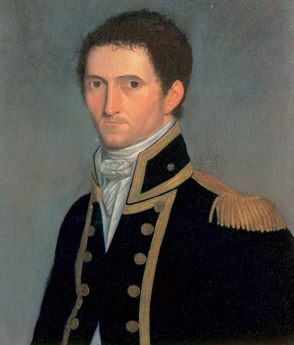 Portrait of Matthew Flinders. - click to view larger image